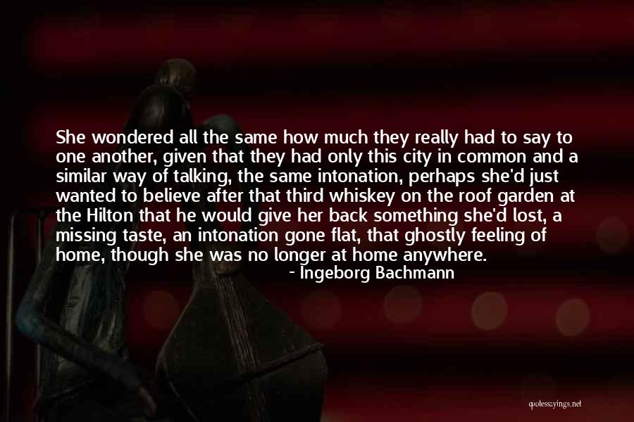 Tanganyika Law Quotes By Ingeborg Bachmann Tanganyika Law Quotes By Ingeborg Bachmann