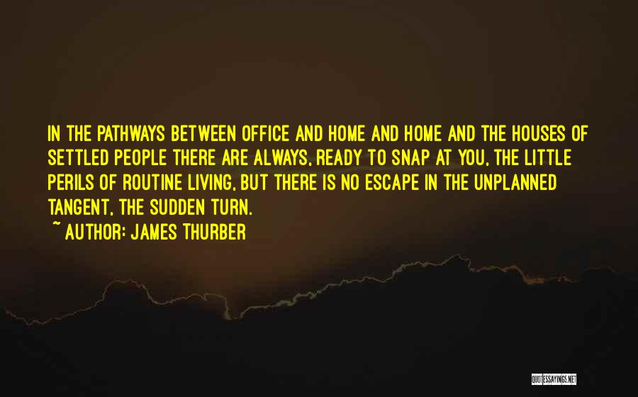 Tangent Quotes By James Thurber