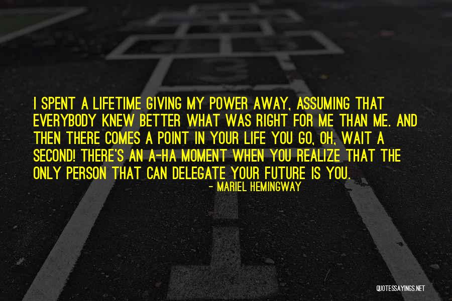 Tangiers International Quotes By Mariel Hemingway