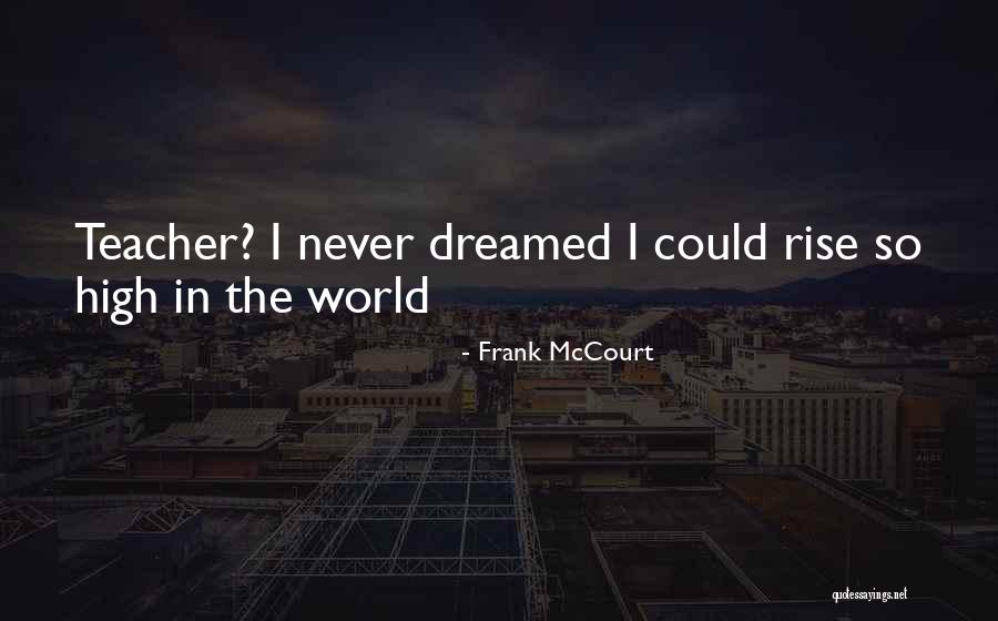 Tanihara Yuki Quotes By Frank McCourt Tanihara Yuki Quotes By Frank McCourt