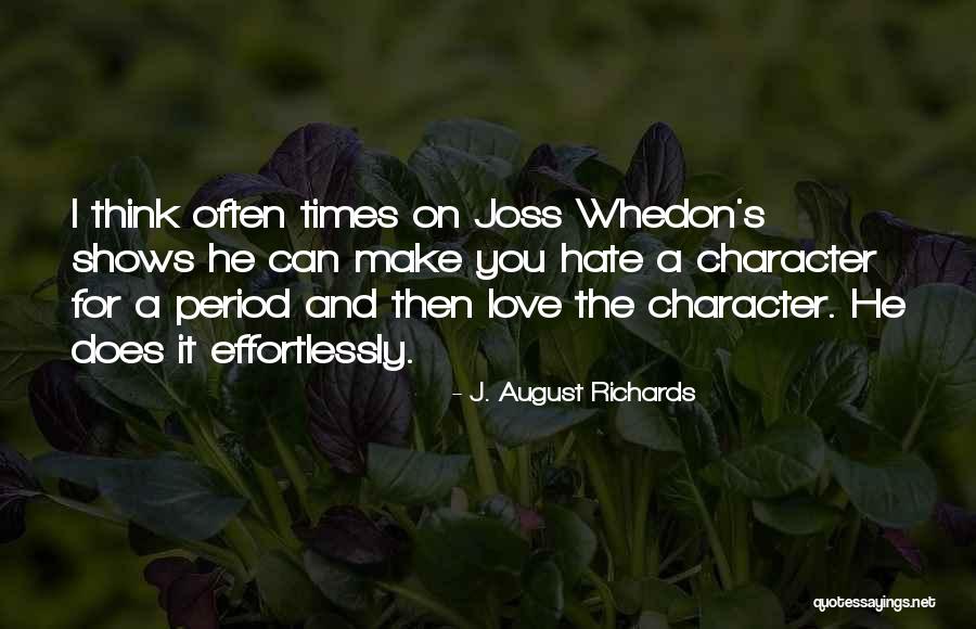 Tanikawa Hijiri Quotes By J. August Richards Tanikawa Hijiri Quotes By J. August Richards