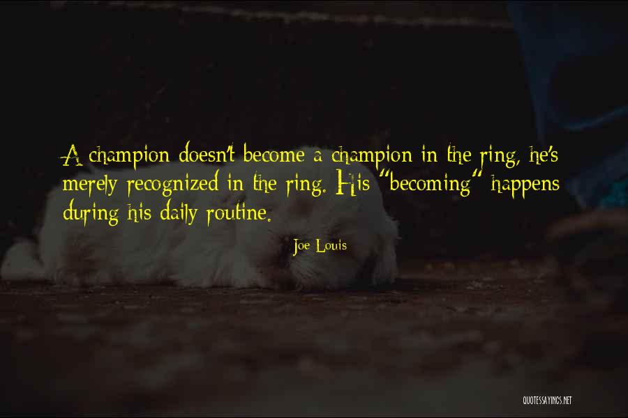 Tanith First And Only Quotes By Joe Louis Tanith First And Only Quotes By Joe Louis