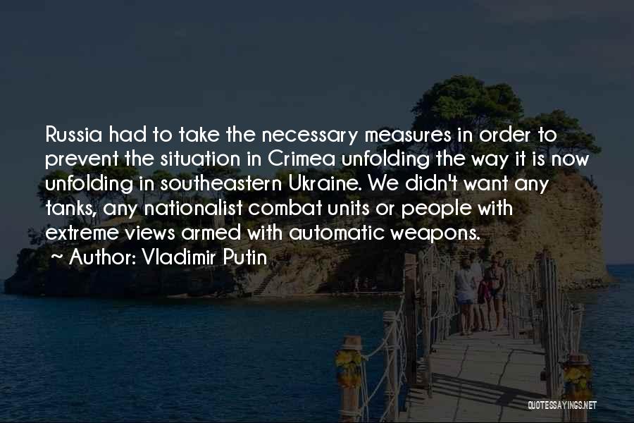 Tanks Quotes By Vladimir Putin