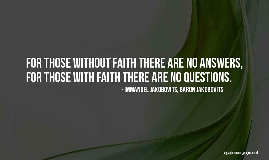Tankson Dr Quotes By Immanuel Jakobovits, Baron Jakobovits Tankson Dr Quotes By Immanuel Jakobovits, Baron Jakobovits