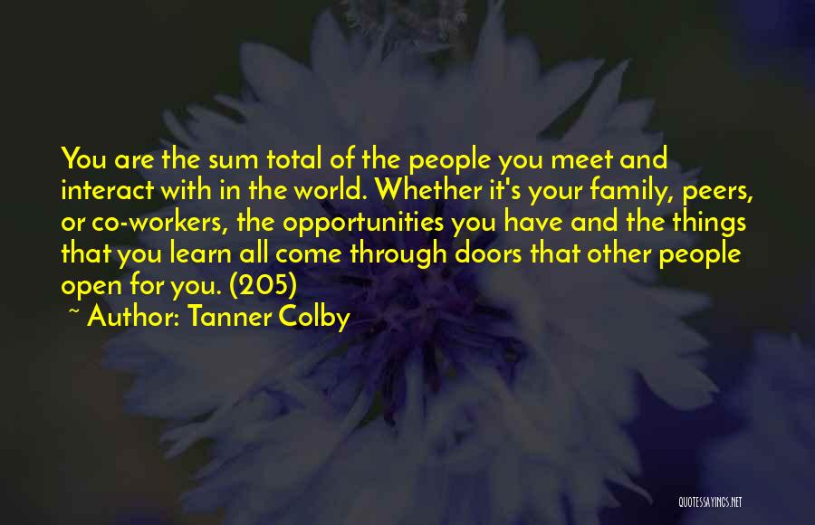 Tanner Colby Quotes 267955