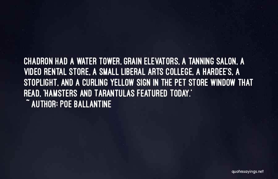 Tanning Quotes By Poe Ballantine