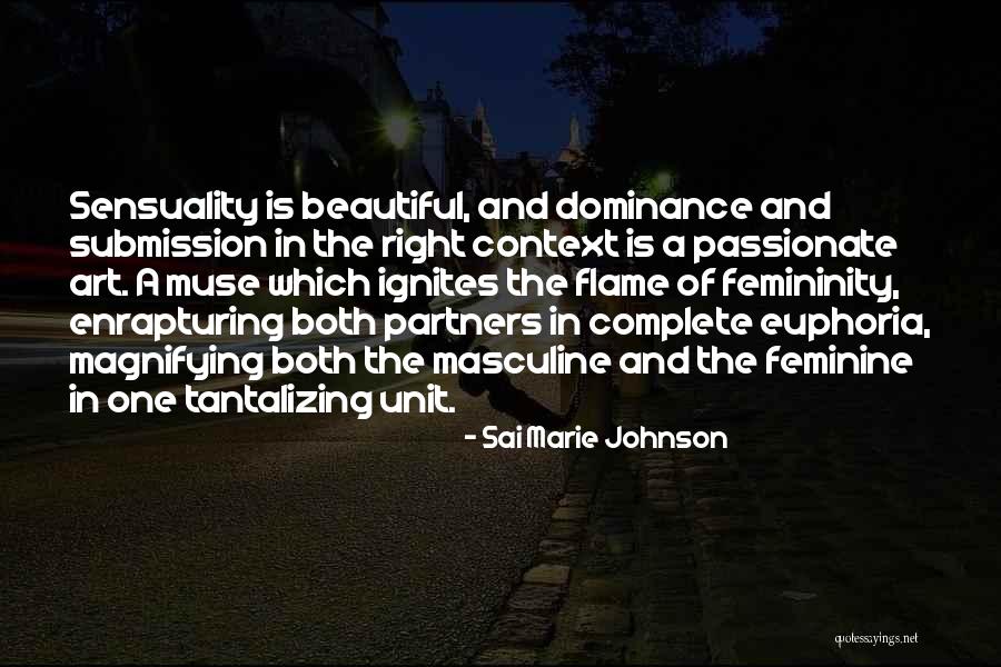 Tantalizing Quotes By Sai Marie Johnson