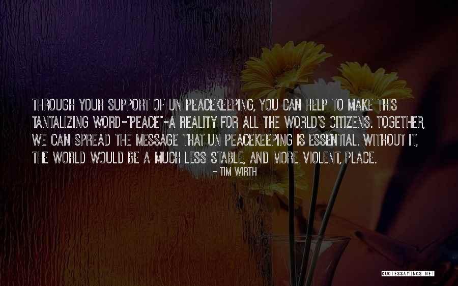 Tantalizing Quotes By Tim Wirth Tantalizing Quotes By Tim Wirth