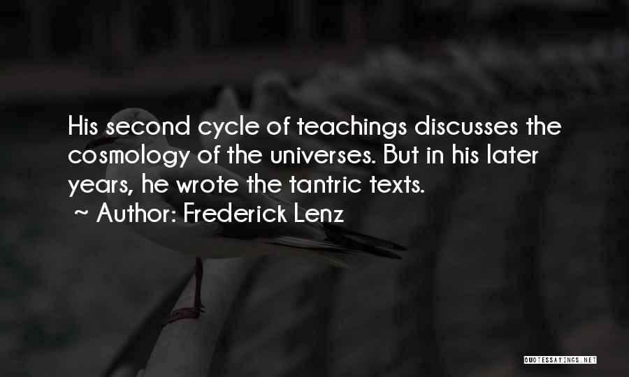 Tantric Philosophy Quotes By Frederick Lenz