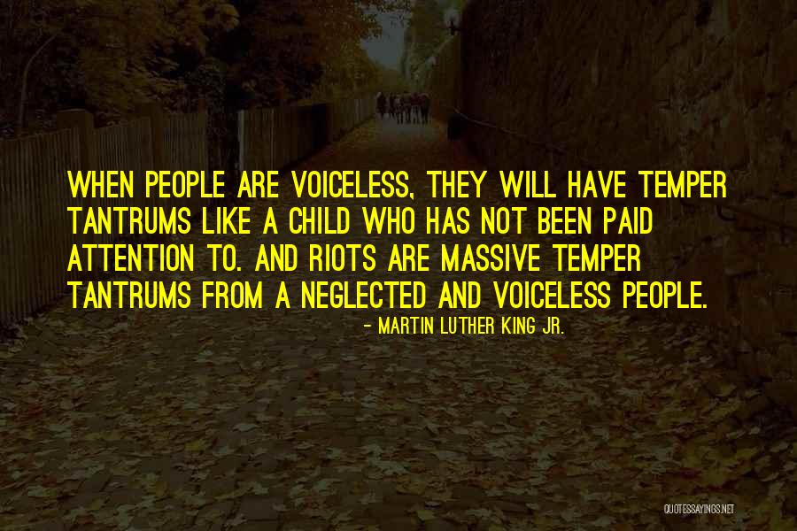 Tantrums Quotes By Martin Luther King Jr. Tantrums Quotes By Martin Luther King Jr.