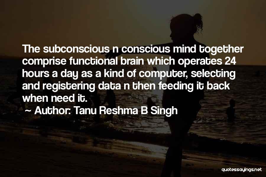 Tanu Reshma B Singh Quotes 1148015