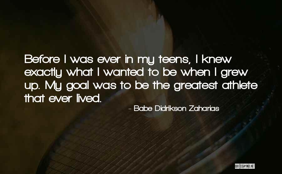 Tanweer Productions Quotes By Babe Didrikson Zaharias Tanweer Productions Quotes By Babe Didrikson Zaharias