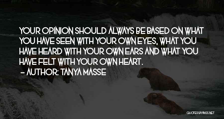 Tanya Masse Quotes 971318