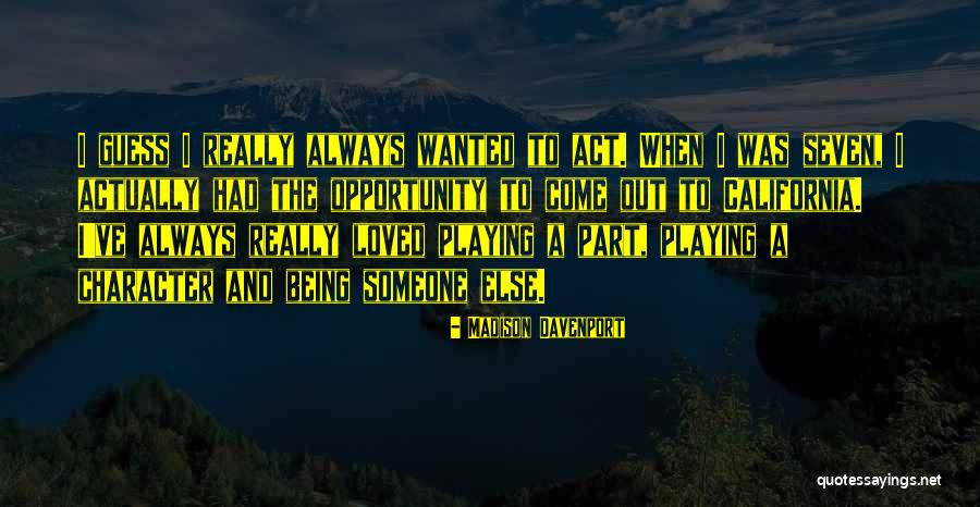 Tanyia Smith Quotes By Madison Davenport Tanyia Smith Quotes By Madison Davenport