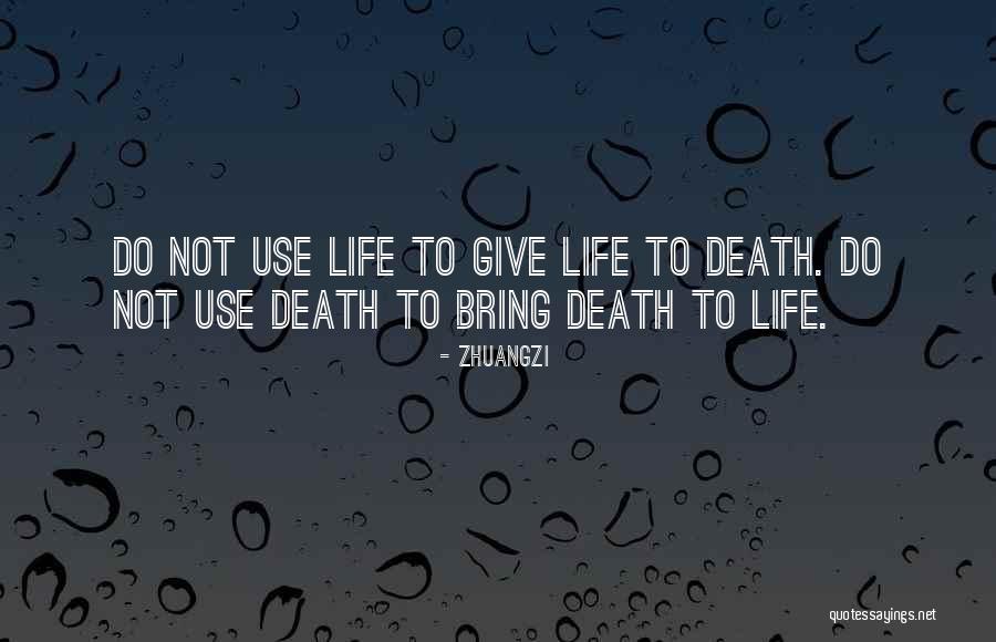 Taoism Death Quotes By Zhuangzi