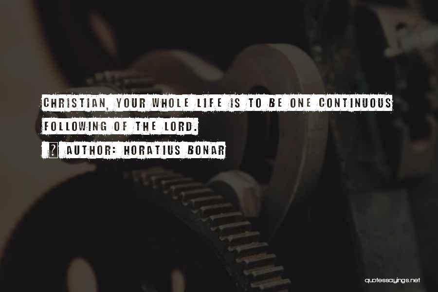 Tapas Night Quotes By Horatius Bonar