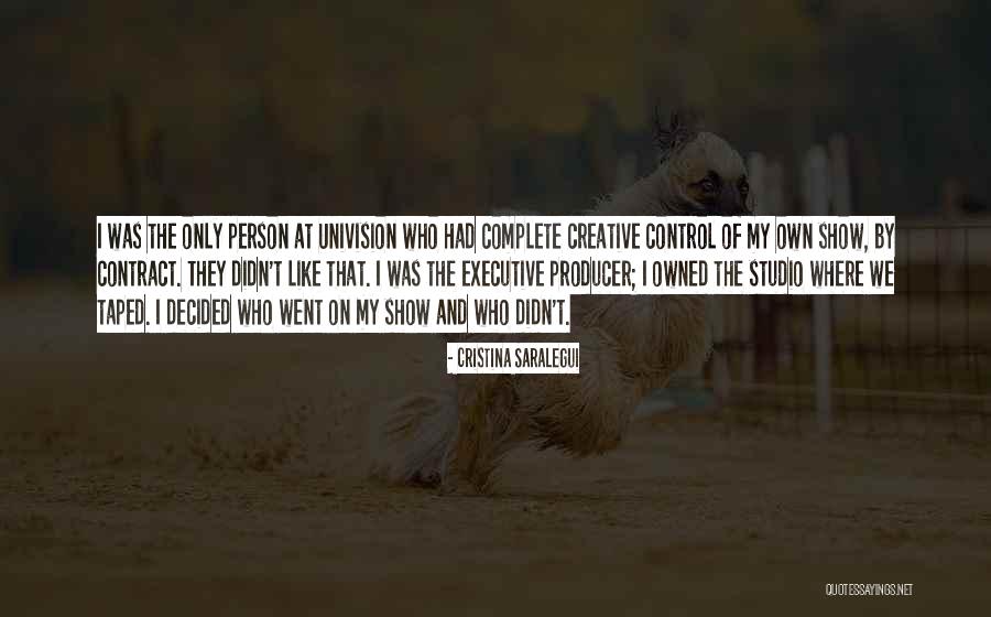 Taped Quotes By Cristina Saralegui Taped Quotes By Cristina Saralegui