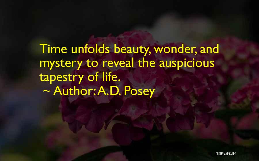 Tapestry Quotes By A.D. Posey