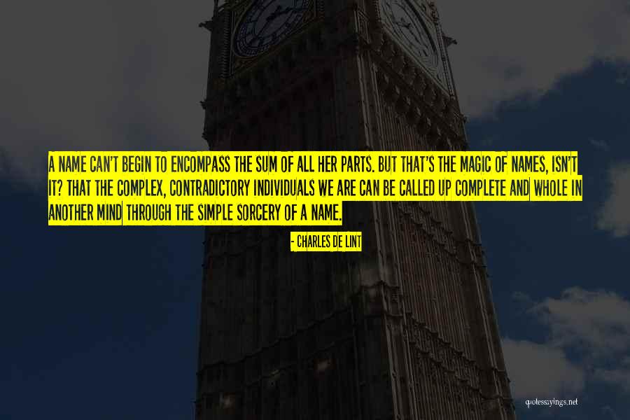 Tapinassi Quotes By Charles De Lint Tapinassi Quotes By Charles De Lint
