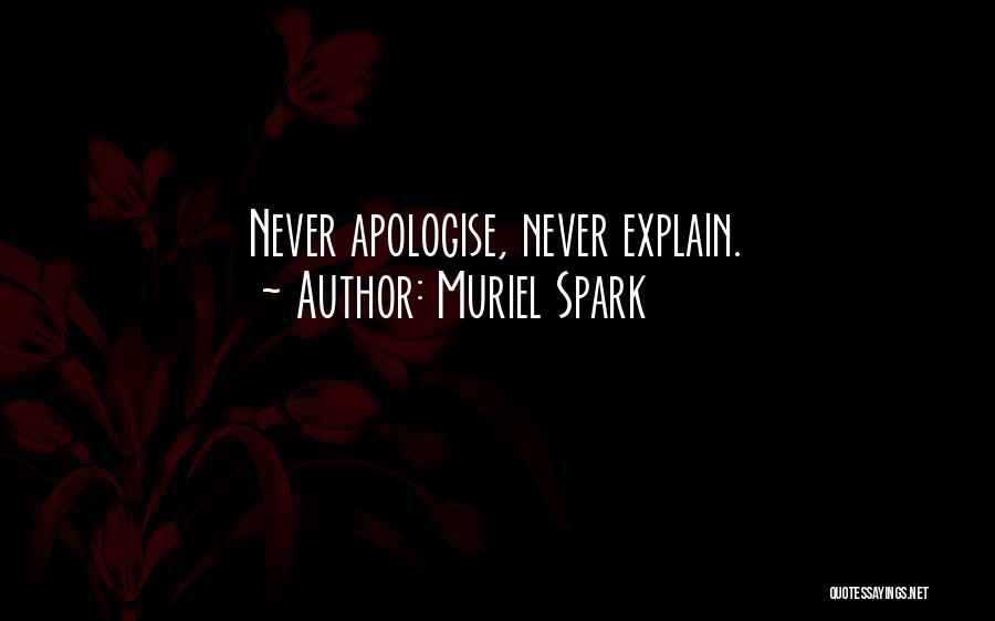 Tapize Quotes By Muriel Spark