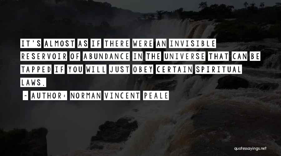 Tapped Quotes By Norman Vincent Peale
