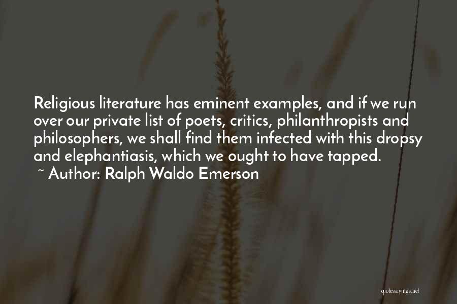 Tapped Quotes By Ralph Waldo Emerson