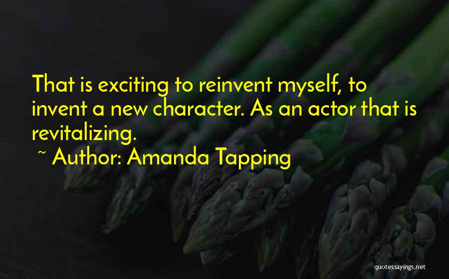 Tapping Quotes By Amanda Tapping