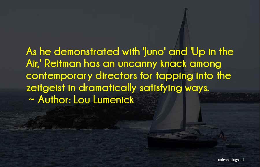 Tapping Quotes By Lou Lumenick