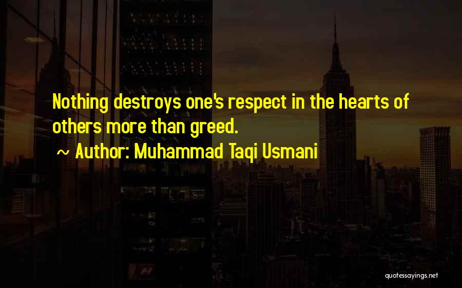 Taqi Usmani Quotes By Muhammad Taqi Usmani