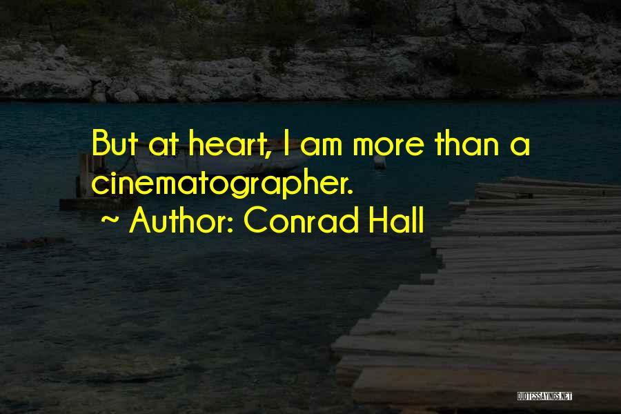 Tar Ponds Quotes By Conrad Hall