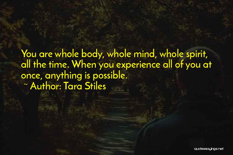Tara Stiles Quotes 910164