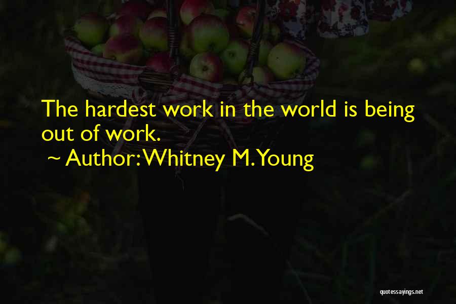 Tarantula Wasp Quotes By Whitney M. Young