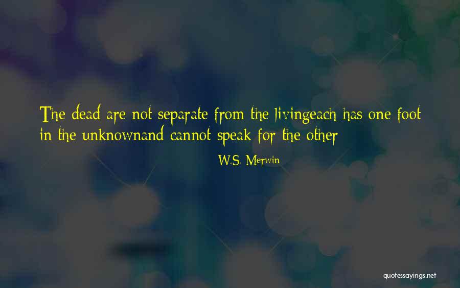 Tarbox Ramblers Quotes By W.S. Merwin Tarbox Ramblers Quotes By W.S. Merwin