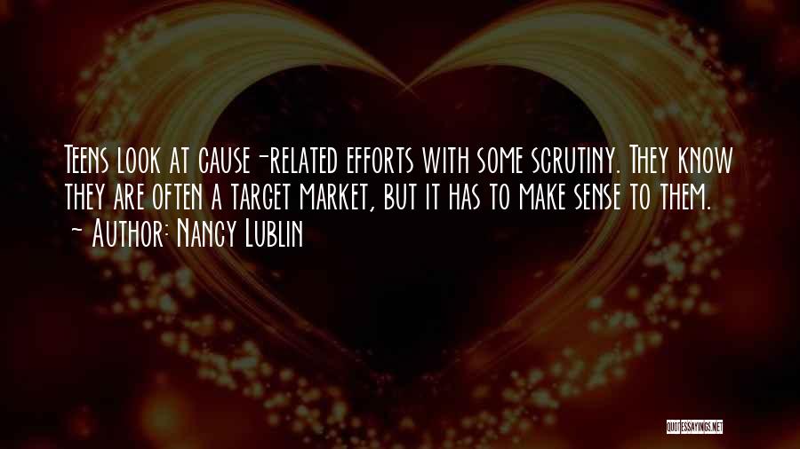 Target Market Quotes By Nancy Lublin