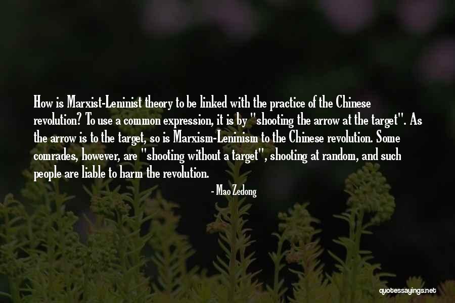 Target Shooting Quotes By Mao Zedong