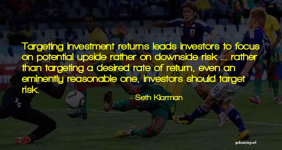 Targeting Quotes By Seth Klarman Targeting Quotes By Seth Klarman