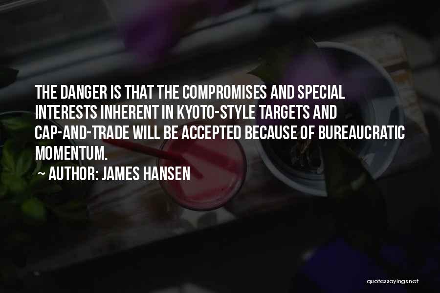 Targets Quotes By James Hansen