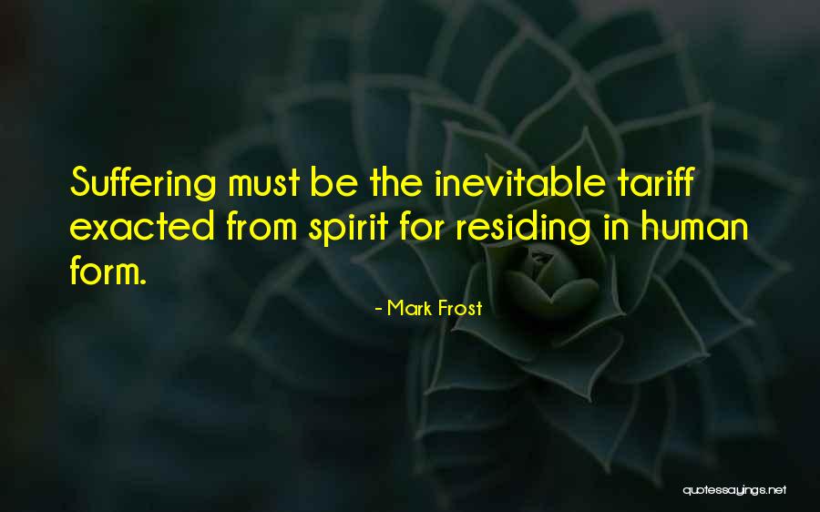 Tariff Quotes By Mark Frost Tariff Quotes By Mark Frost