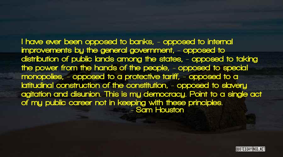 Tariff Quotes By Sam Houston Tariff Quotes By Sam Houston