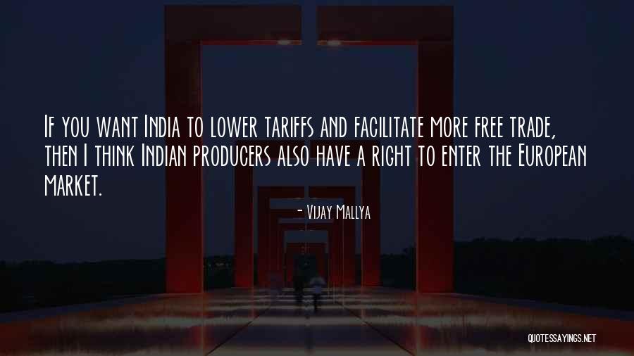 Tariffs Quotes By Vijay Mallya Tariffs Quotes By Vijay Mallya