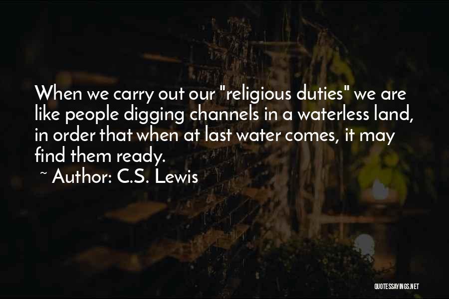 Tarjeta Roja Quotes By C.S. Lewis