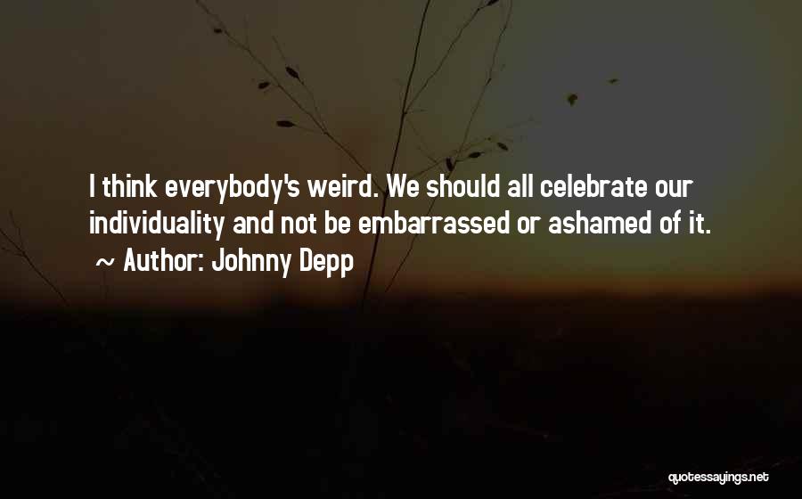 Tarone Bittner Quotes By Johnny Depp