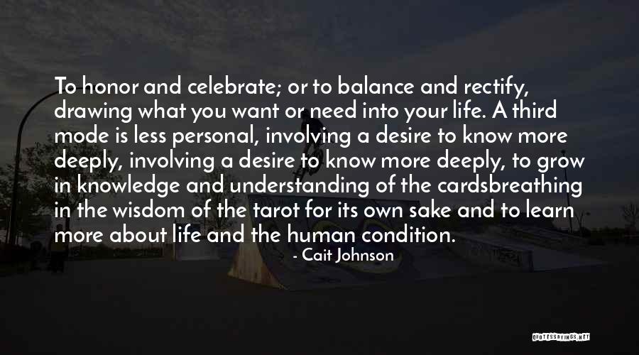 Tarot Cards Quotes By Cait Johnson