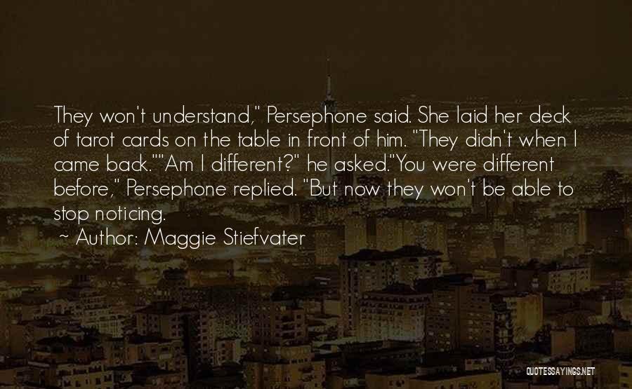 Tarot Cards Quotes By Maggie Stiefvater