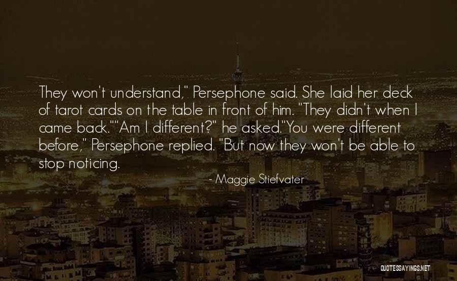 Tarot Cards Quotes By Maggie Stiefvater