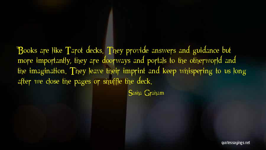 Tarot Cards Quotes By Sasha Graham