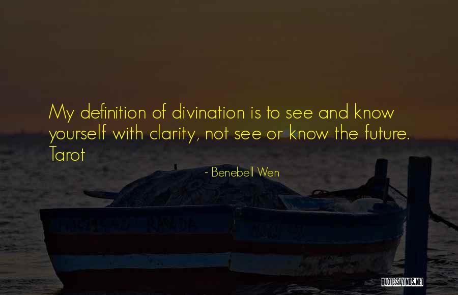Tarot Quotes By Benebell Wen Tarot Quotes By Benebell Wen
