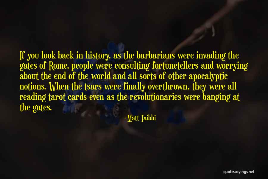 Tarot Quotes By Matt Taibbi