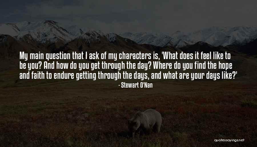 Tarpinian Opportunity Quotes By Stewart O'Nan Tarpinian Opportunity Quotes By Stewart O'Nan