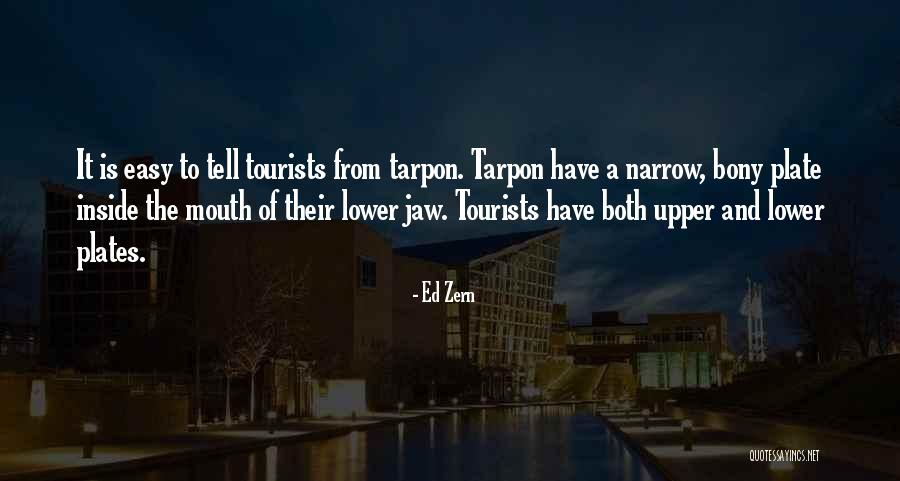 Tarpon Fishing Quotes By Ed Zern Tarpon Fishing Quotes By Ed Zern